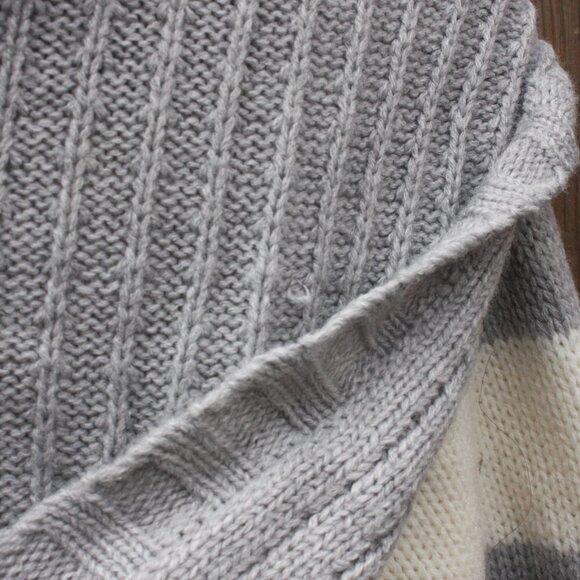 PREPPY URBAN HERITAGE Knit Sweater Hoodie Pullover Women's Medium - Picture 3 of 4